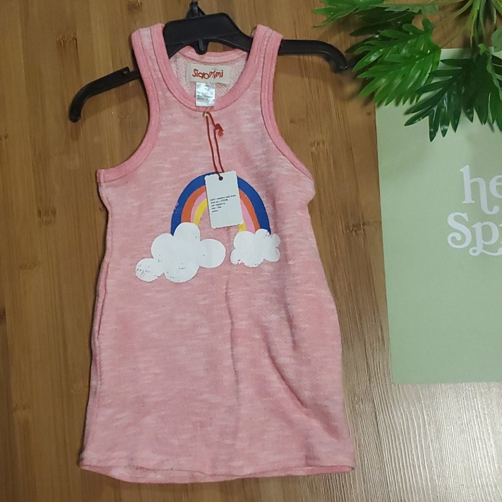 SIAOMIMI RAINBOW TANK DRESS